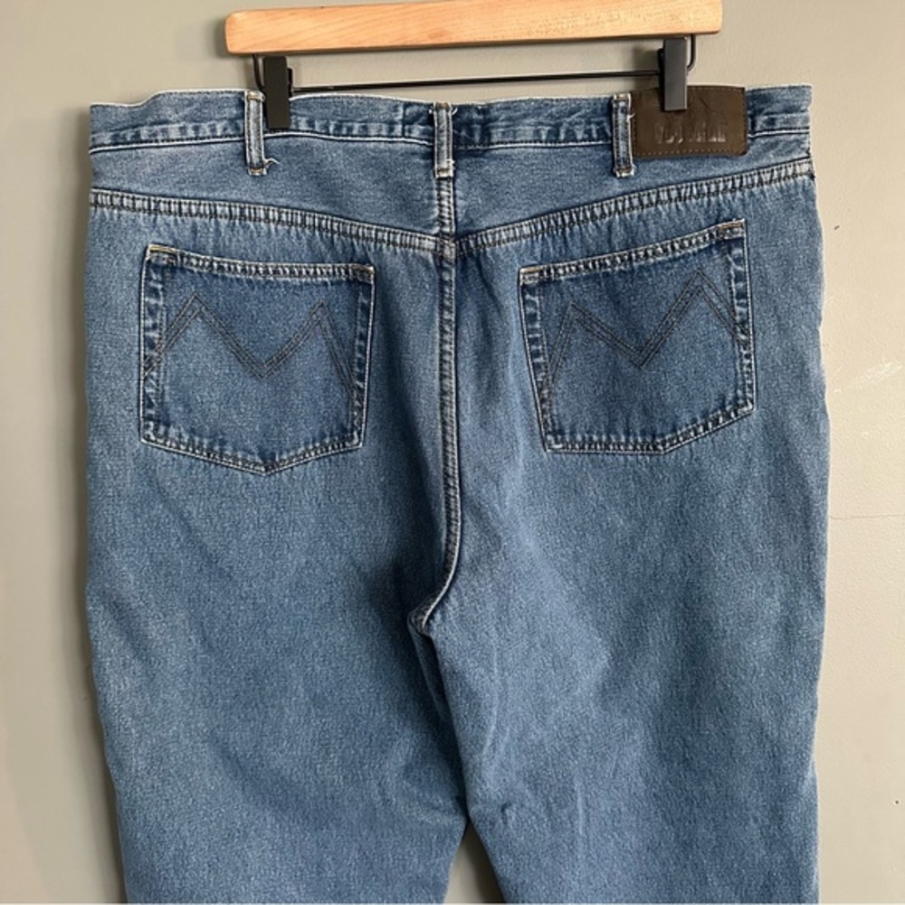 Old Mill Men's Fleece Lined Work Jeans | Medium Wash - Picture 5 of 8